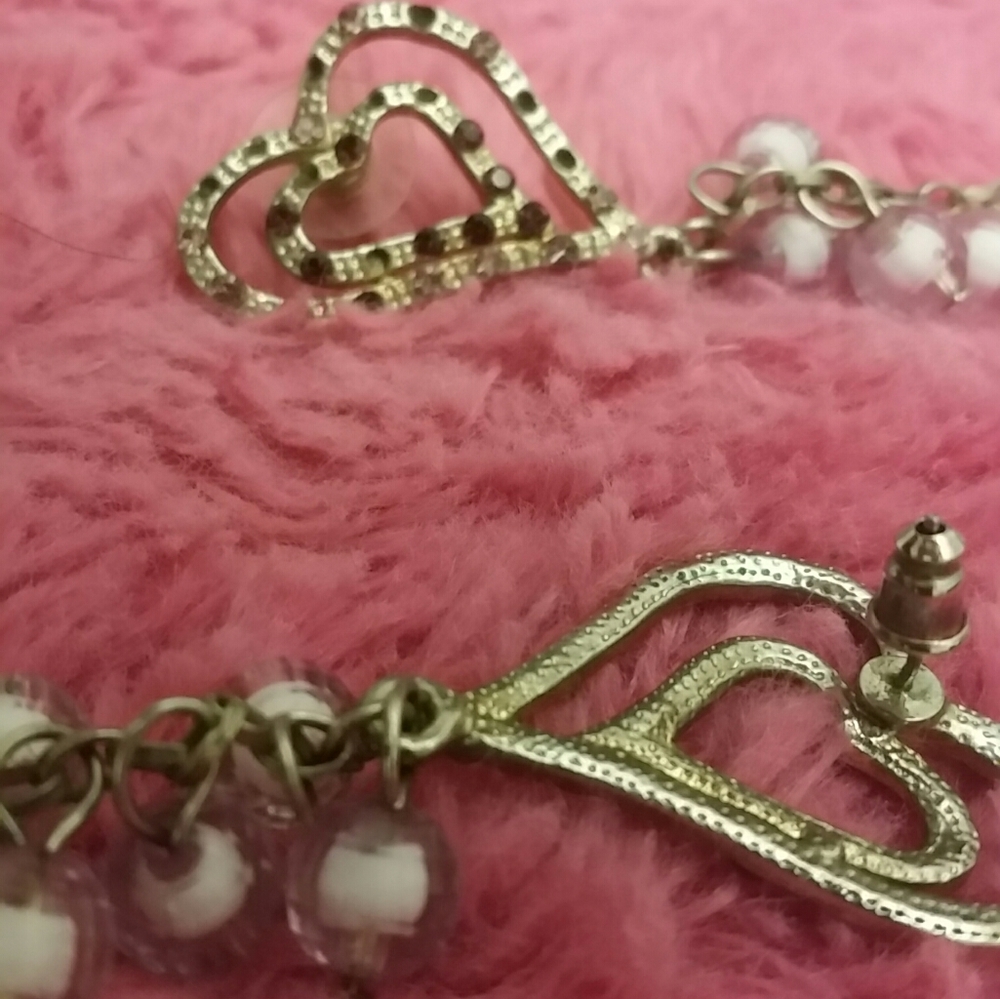4 inch lobg earrings